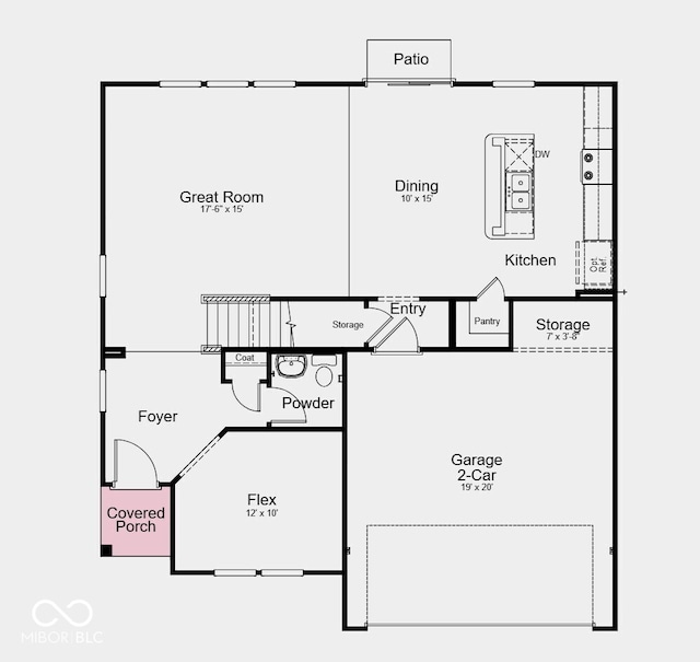 1108 Bevy Blvd, Danville, IN 46122 - property floor plan