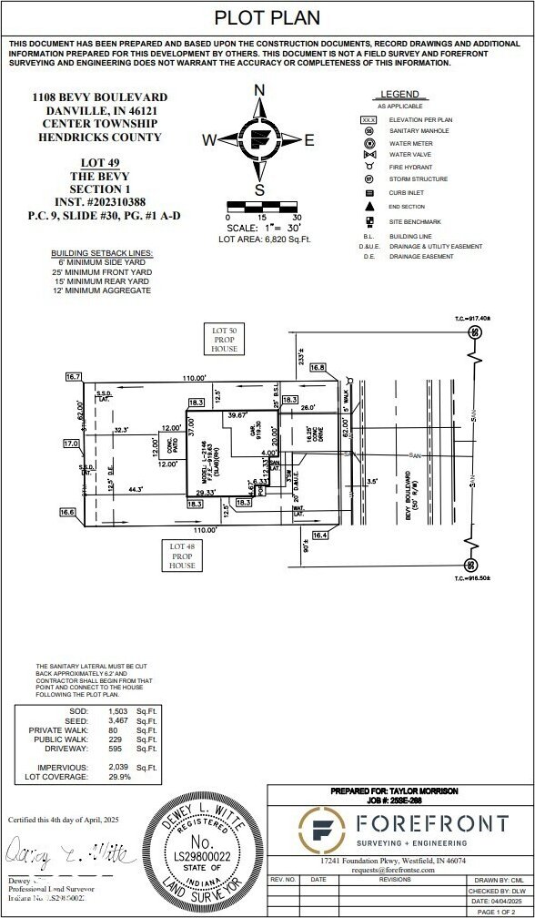 1108 Bevy Blvd, Danville, IN 46122 - home floor plan