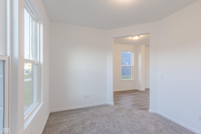 1108 Bevy Blvd, Danville, IN 46122 - carpeted spare room featuring baseboards