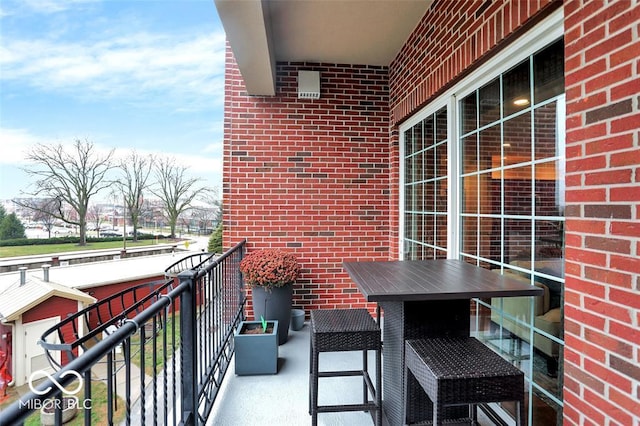 435 Virginia Ave Unit 108, Indianapolis, IN 46203 - view of balcony