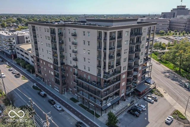 435 Virginia Ave Unit 108, Indianapolis, IN 46203 - view of apartment building / complex with a view of city