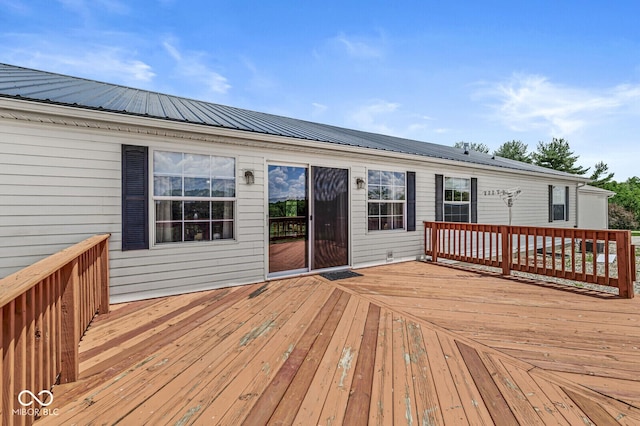 5428 S 525 W, Williamsport, IN 47993 - view of wooden deck