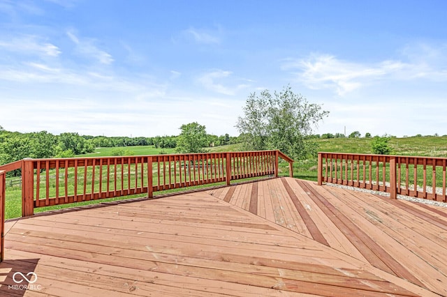 5428 S 525 W, Williamsport, IN 47993 - view of wooden terrace
