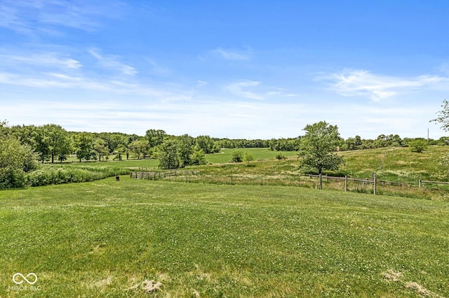 5428 S 525 W, Williamsport, IN 47993 - view of yard featuring a view of countryside