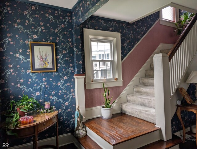 150 W Walnut St, North Vernon, IN 47265 - view of staircase