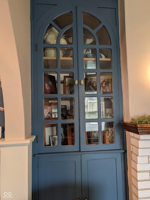 150 W Walnut St, North Vernon, IN 47265 - view of exterior entry with french doors