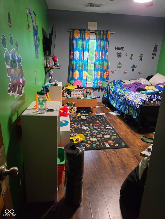 1642 Cleveland Ave, Whiting, IN 46394 - bedroom with wood-type flooring