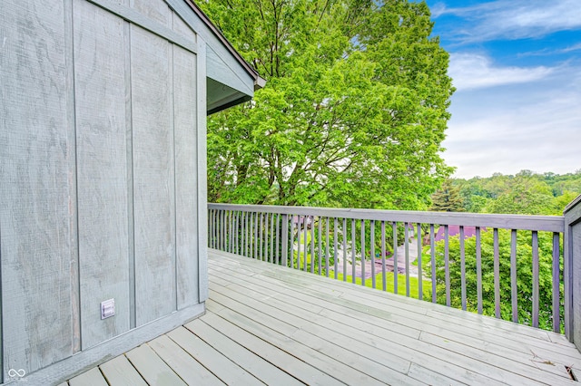 5097 Vantage Point Rd Unit B 2, Avon, IN 46123 - view of wooden deck