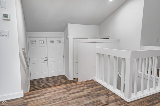5097 Vantage Point Rd Unit B 2, Avon, IN 46123 - foyer entrance with wood finished floors, recessed lighting, and baseboards