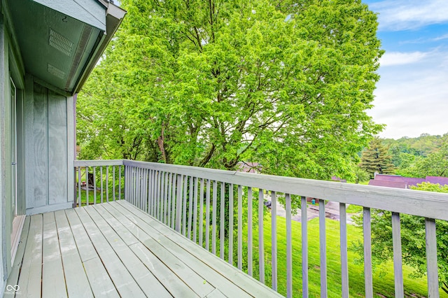 5097 Vantage Point Rd Unit B 2, Avon, IN 46123 - wooden deck featuring a lawn