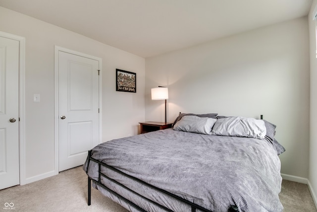 9829 Hulton Rd, Pendleton, IN 46064 - bedroom with light carpet and baseboards