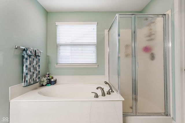 11919 Gatwick View Dr, Fishers, IN 46037 - full bath with a stall shower and a bath
