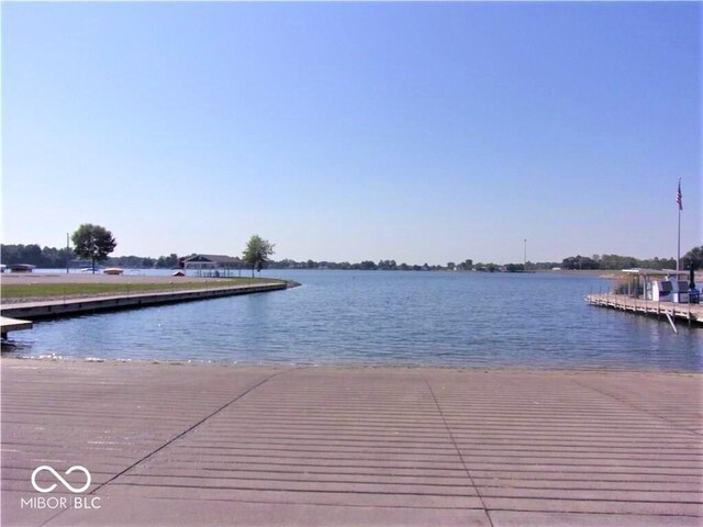 262 Jefferson Vly, Coatesville, IN 46121 - dock featuring a boat ramp and a water view