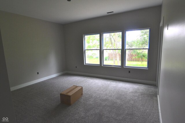 262 Jefferson Vly, Coatesville, IN 46121 - spare room featuring carpet and baseboards