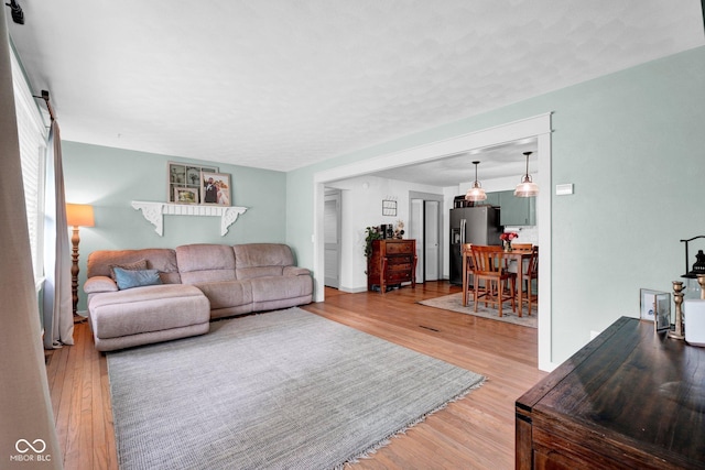 225 E Norris Hts, North Vernon, IN 47265 - living area featuring light wood-type flooring