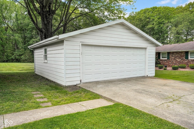 225 E Norris Hts, North Vernon, IN 47265 - view of detached garage