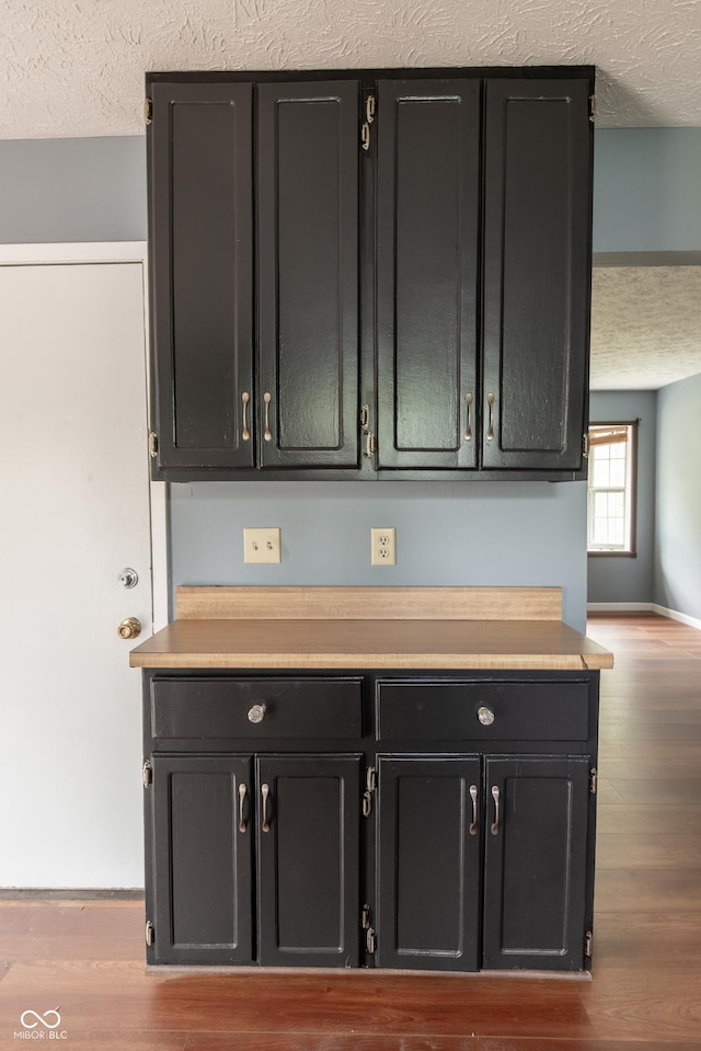 1708 Mason Dixon Dr S, West Lafayette, IN 47906 - detailed view of a textured ceiling and wood finished floors