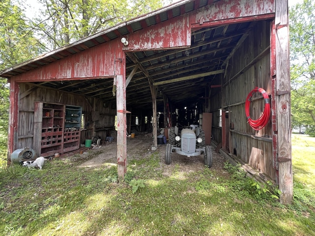 5855 S County Road 800 E, Coatesville, IN 46121 - view of pole building