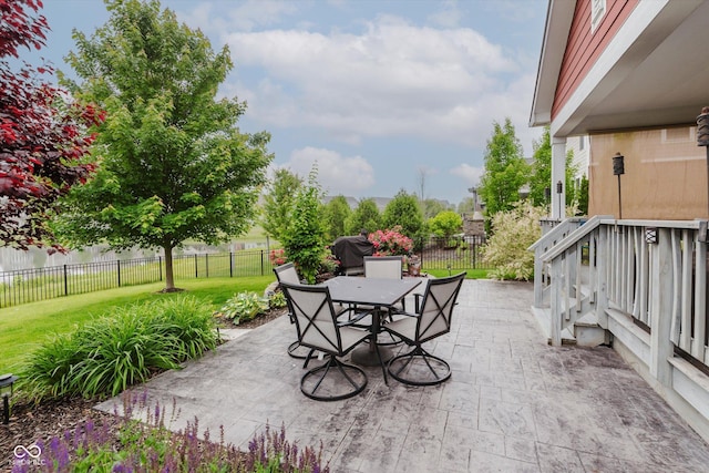 6337 Ederline Ln, Noblesville, IN 46062 - view of patio / terrace featuring outdoor dining space and area for grilling