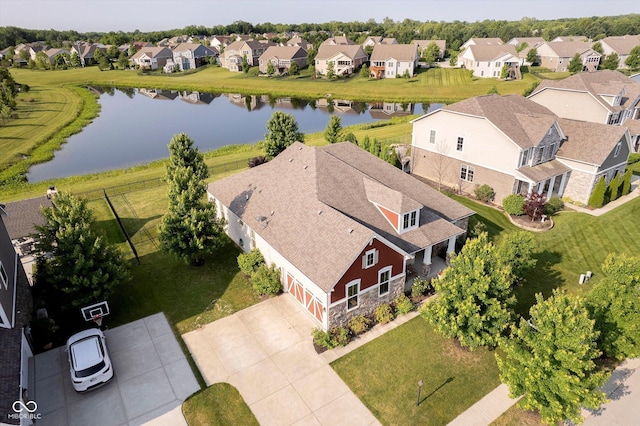 6337 Ederline Ln, Noblesville, IN 46062 - aerial view of residential area with a nearby body of water