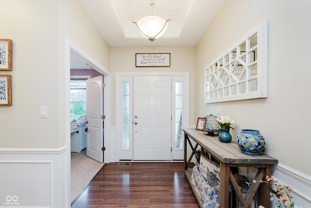 6337 Ederline Ln, Noblesville, IN 46062 - entrance foyer with wood finished floors