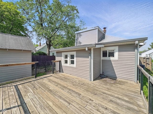 145 S 7th Ave, Beech Grove, IN 46107 - view of wooden terrace