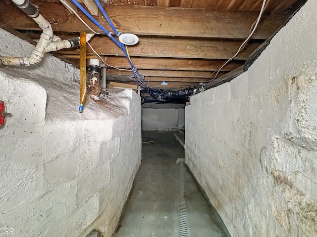 145 S 7th Ave, Beech Grove, IN 46107 - basement featuring crawl space
