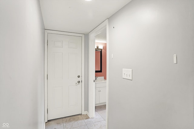 6838 Five Points Rd, Indianapolis, IN 46259 - hallway featuring a sink