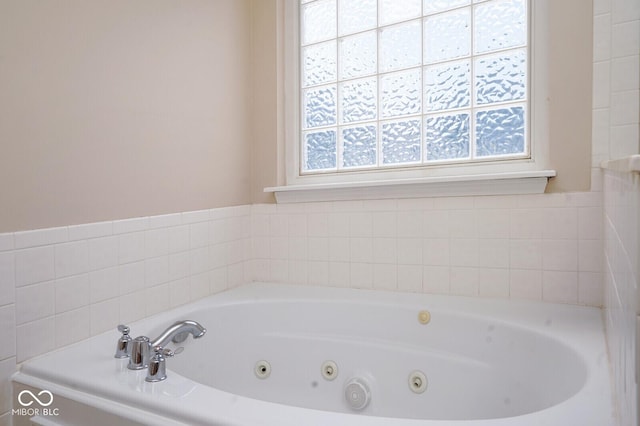 6105 Franklin Villas Way, Indianapolis, IN 46237 - full bathroom featuring a tub with jets