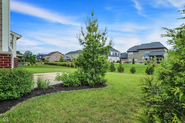 7046 Allegiance Ct, Indianapolis, IN 46259 - view of green lawn with a residential view
