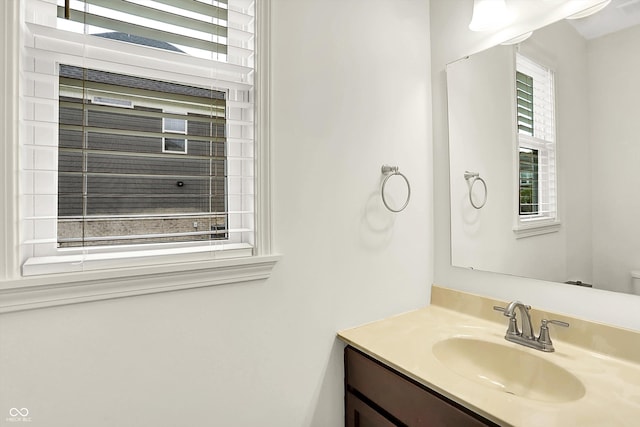 7046 Allegiance Ct, Indianapolis, IN 46259 - bathroom featuring vanity and toilet