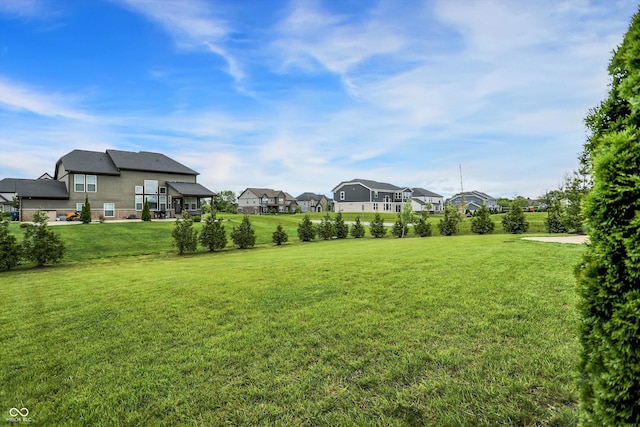 7046 Allegiance Ct, Indianapolis, IN 46259 - view of grassy yard featuring a residential view