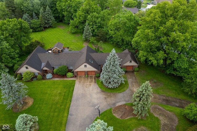 2411 N County Road 500 W, Muncie, IN 47304 - view from above of property