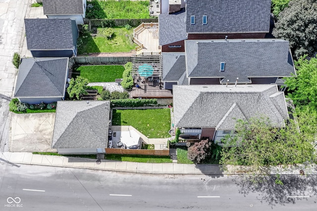 635 E 10th St, Indianapolis, IN 46202 - view from above of property