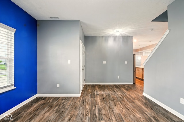 1454 Silver Pine Ln, Sheridan, IN 46069 - unfurnished room featuring wood finished floors and baseboards