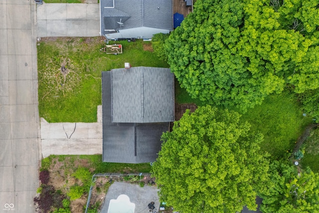 1826 Shorter Dr, Indianapolis, IN 46214 - view from above of property