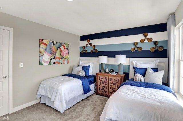 6702 Halsey St, Zionsville, IN 46077 - bedroom with light carpet and baseboards