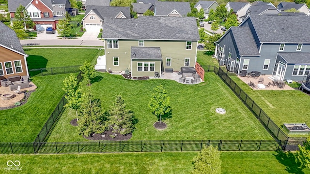 13485 Mancroft Dr, Fishers, IN 46037 - aerial view of residential area