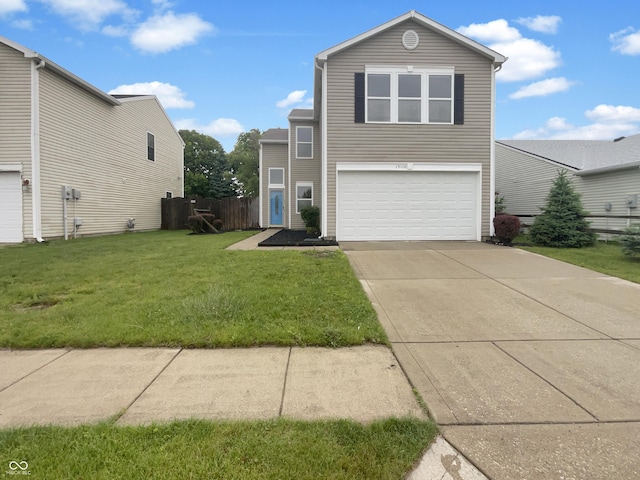 15110 Fawn Hollow Ln, Noblesville, IN 46060 - traditional home with a garage and driveway
