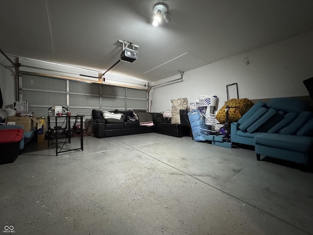 5502 Floating Leaf Dr, Indianapolis, IN 46237 - garage featuring a garage door opener
