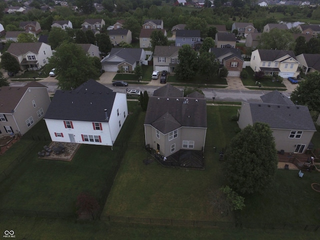 5502 Floating Leaf Dr, Indianapolis, IN 46237 - aerial perspective of suburban area