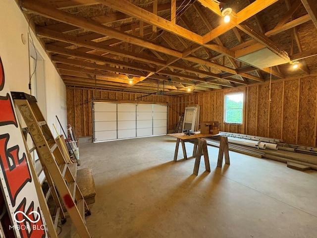 844 Ben Franklin St, Cloverdale, IN 46120 - view of garage