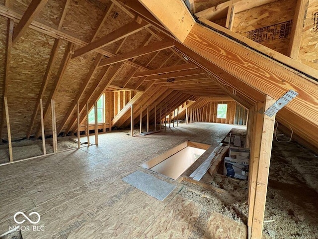844 Ben Franklin St, Cloverdale, IN 46120 - view of attic