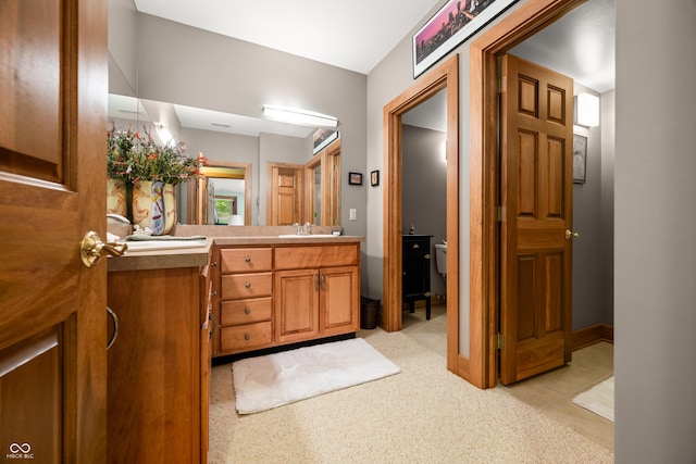 2369 Turning Tree Dr, Nashville, IN 47448 - bathroom featuring vanity and toilet