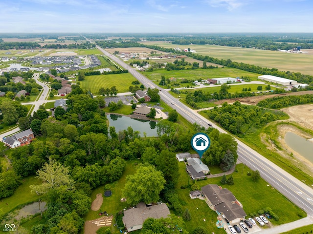 7482 W US Highway 40, Indianapolis, IN 46229 - overview of rural landscape with a large body of water