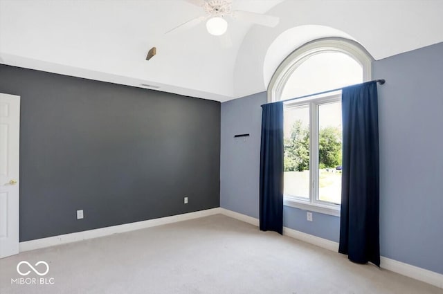 11575 Freeport Dr, Carmel, IN 46032 - unfurnished room featuring carpet floors, ceiling fan, and baseboards