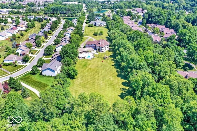 11575 Freeport Dr, Carmel, IN 46032 - aerial overview of property's location featuring nearby suburban area