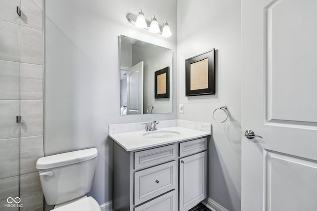 14458 Carlow Run, Carmel, IN 46074 - bathroom with toilet and vanity