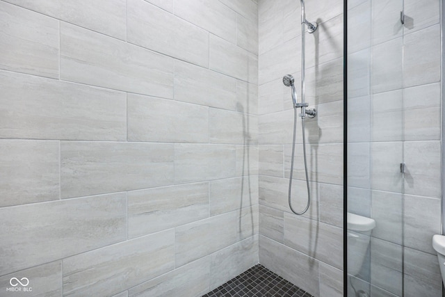 14458 Carlow Run, Carmel, IN 46074 - full bath with a tile shower and toilet