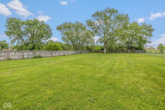 2445 S Bolton Ave, Indianapolis, IN 46203 - view of yard